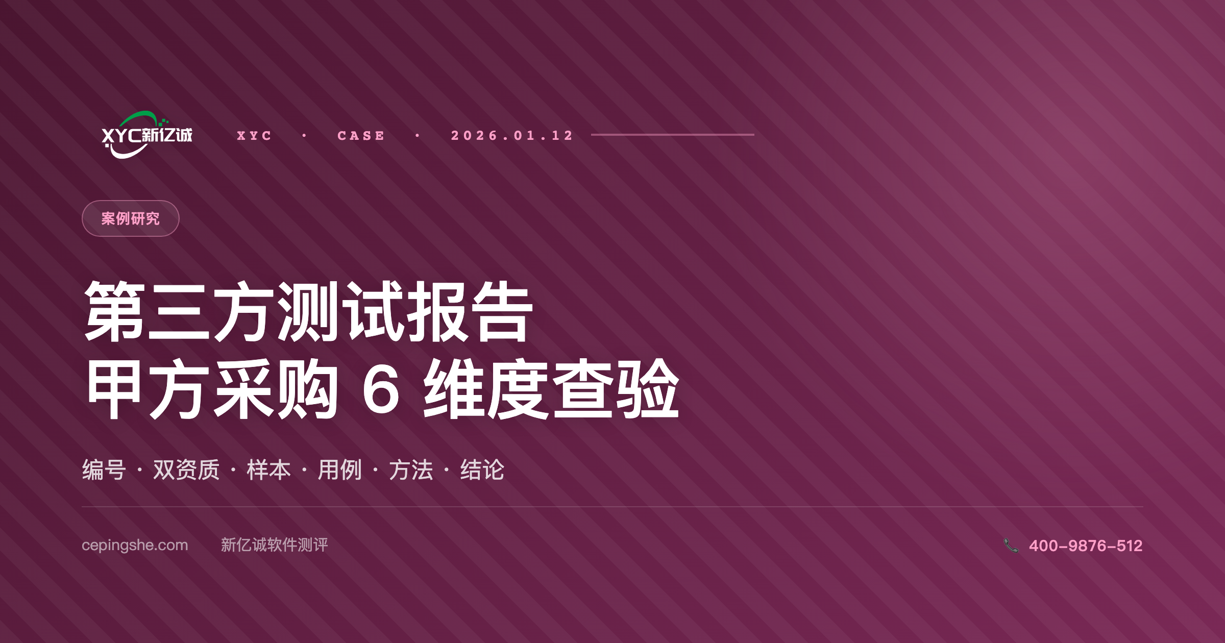 软件第三方测试报告：甲方采购必看的 6 个查验维度（2024 版）
